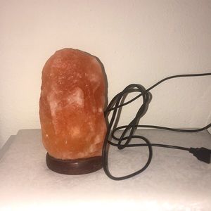 Himalayan salt lamp!!